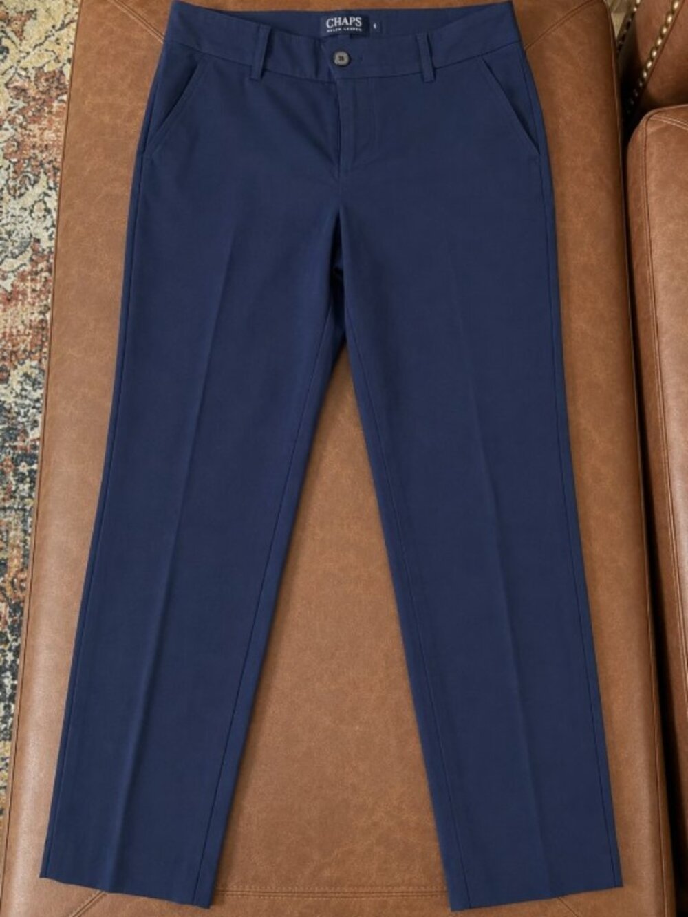 💙 Chaps Ralph Lauren Women’s Pants – Size 6 - Navy